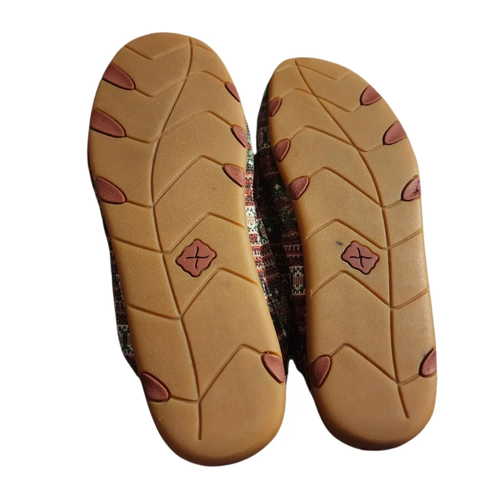 Twisted X Western Slippers Womens Loafers Canvas Multi Color WSR0005 - Picture 6 of 10